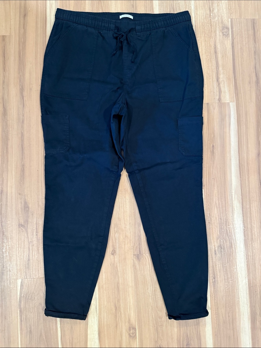 Maurices Black Cargo Jogger Pants